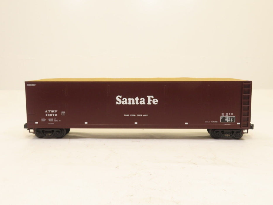 MTH 20-97503 Santa Fe Wood Chip Hopper w/Load LN