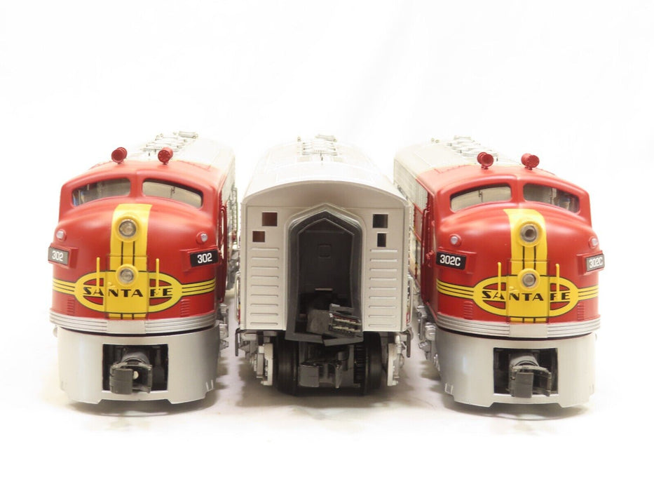 K-Line K-25301 Santa Fe Diesel F-7 ABA W/TMCC RAILSOUNDS Smoke LN