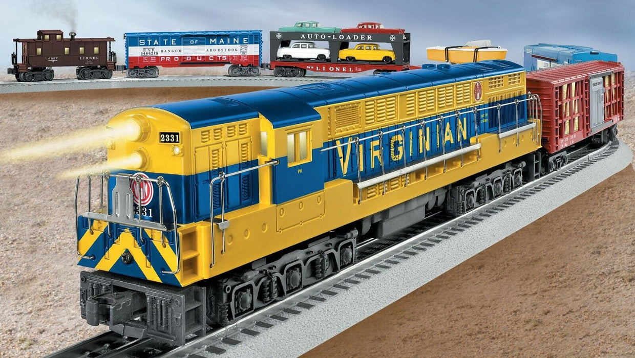 Lionel 6-31740 #2519W Virginian Diesel Freight FM TrainMaster #2331 w/TMCC Rails