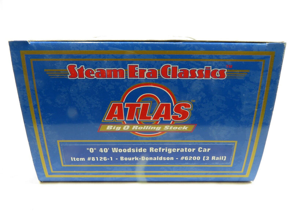 Atlas 8126-1 Bourk Donaldson 40' Woodside Refrigerator Car #6200 LN