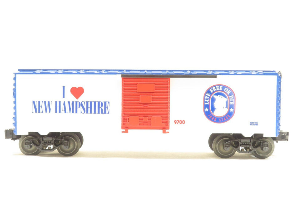 Lionel 6-19970 I Love New Hampshire Boxcar NIB