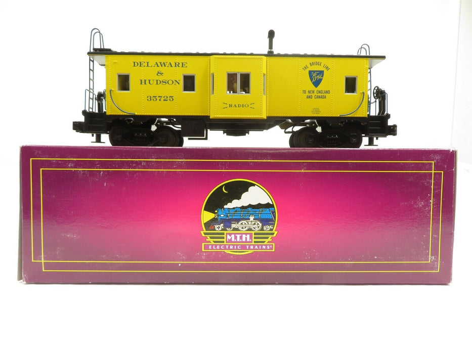 MTH  20-91042 Delaware & Hudson Bay Window Caboose LN