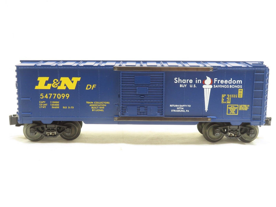 Lionel 6-52172 1999 TCA Museum L&N Boxcar NIB