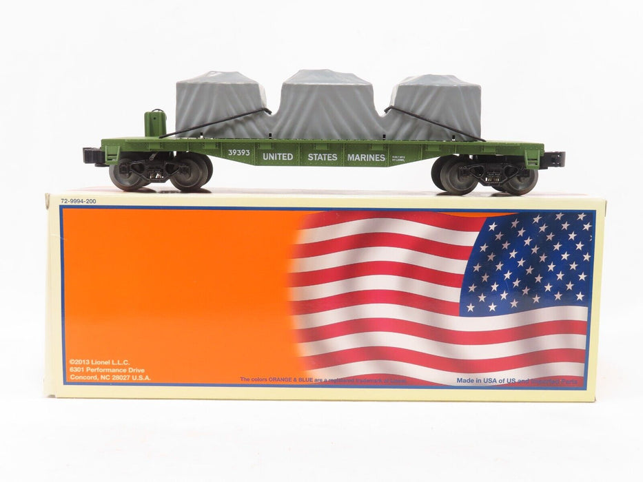 Lionel 6-39393 U.S.A. Marines Flatcar LN