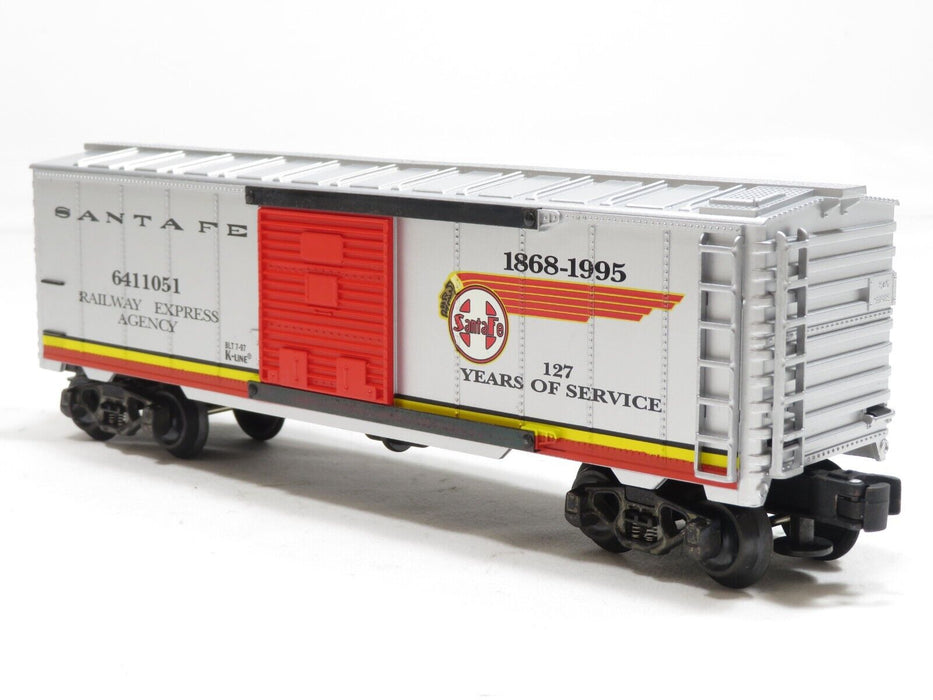 K-Line K641-1051 Santa Fe Railway Express Agency Boxcar LN