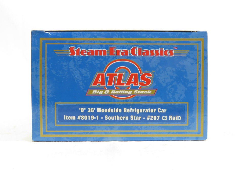 Atlas 8019-1 Southern Star 36' Woodside Refrigerator Car #207 LN