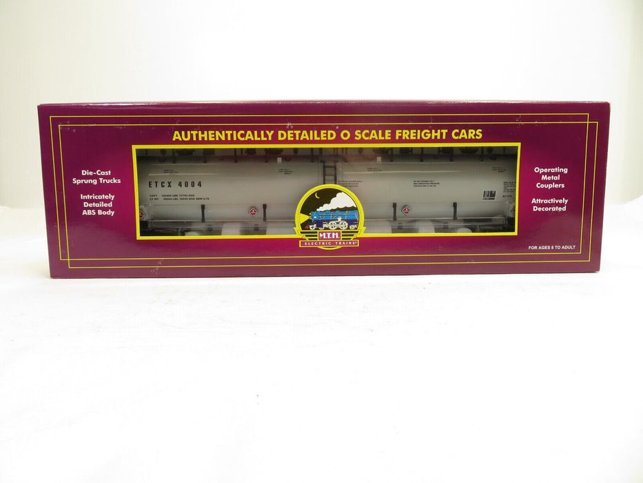 MTH 20-96011 ETCX 20K Gallon 4 Compartment Tank Car LN