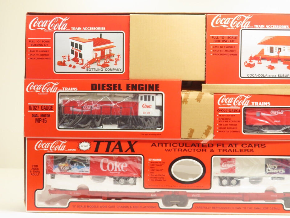 K-Line Coca Cola TTax Tractor Trailer Train Set LN 6725