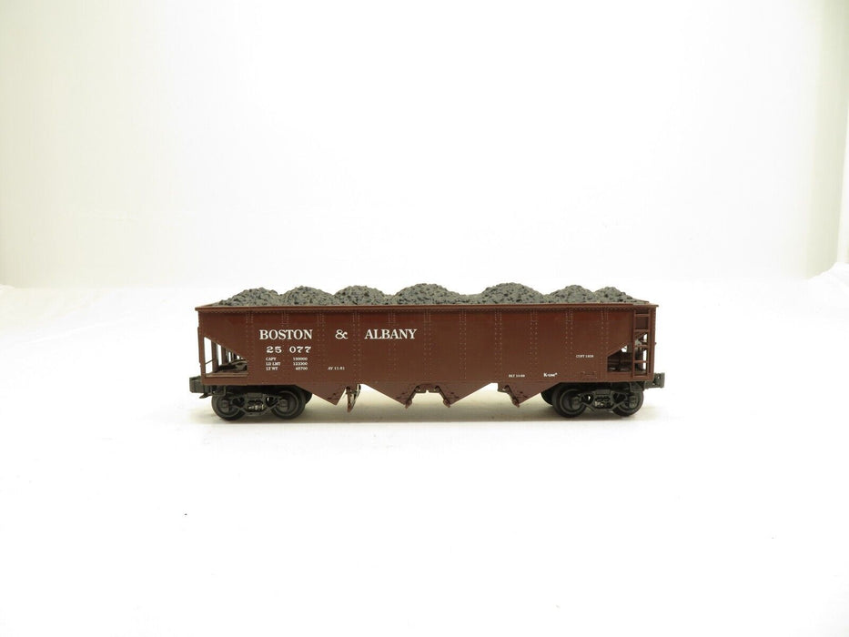 K-Line K623-3181 Boston & Albany Hopper w/Coal Load #25077 LN