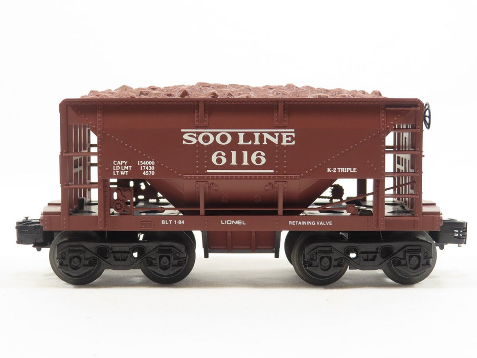 Lionel 6-6116 Soo Line Iron Ore Car LN