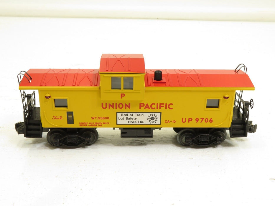 Lionel 6-19706 Union Pacific Caboose W/Smoke & Illuminated Interior LN