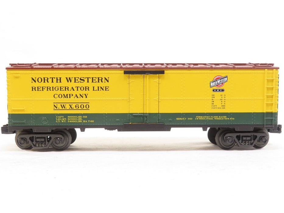 MTH 30-78048 North Western Refrgerator Modern Reefer Car LN