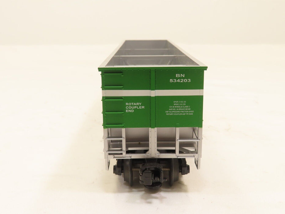 MTH 20-9701L Burlington Northern O Scale Coal Porter Hopper LN