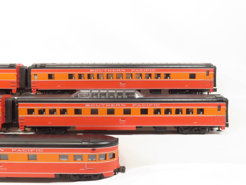 MTH 20-6523 Southern Pacific Road 5-Car 70' ABS Pass. Set Smooth LN