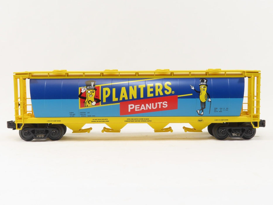 MTH 30-75114 Planters Peanuts 4-Bay Cylindrical Hopper Car LN