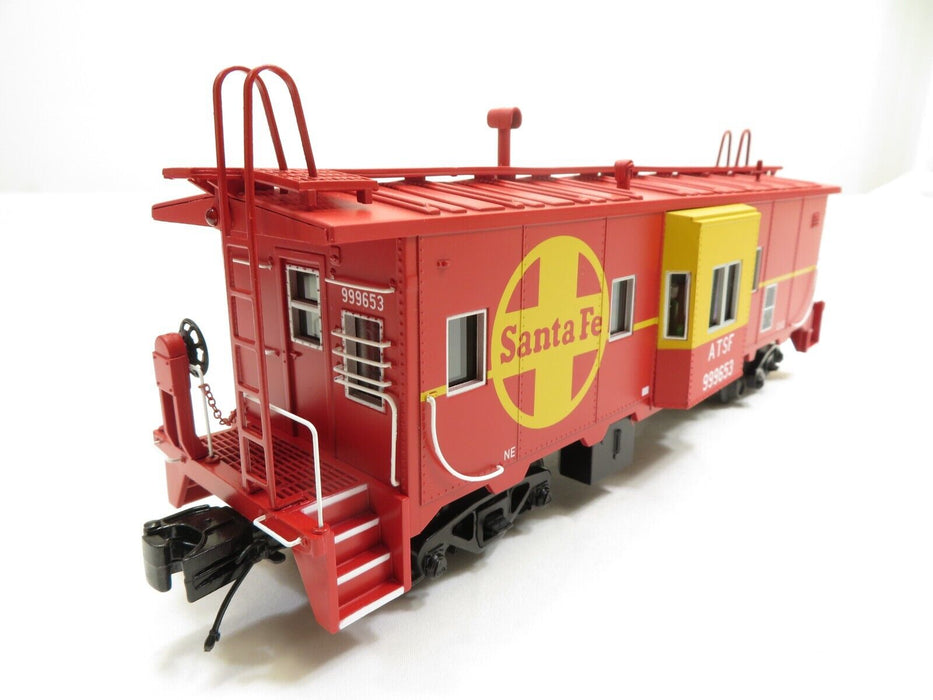 MTH  20-91692 Santa Fe #999653 Bay Window Caboose LN