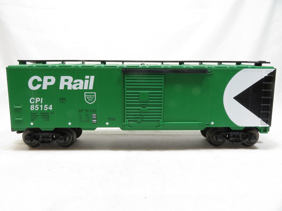 Lionel 6-17261 Canadian Pacific Rail Boxcar Green NIB