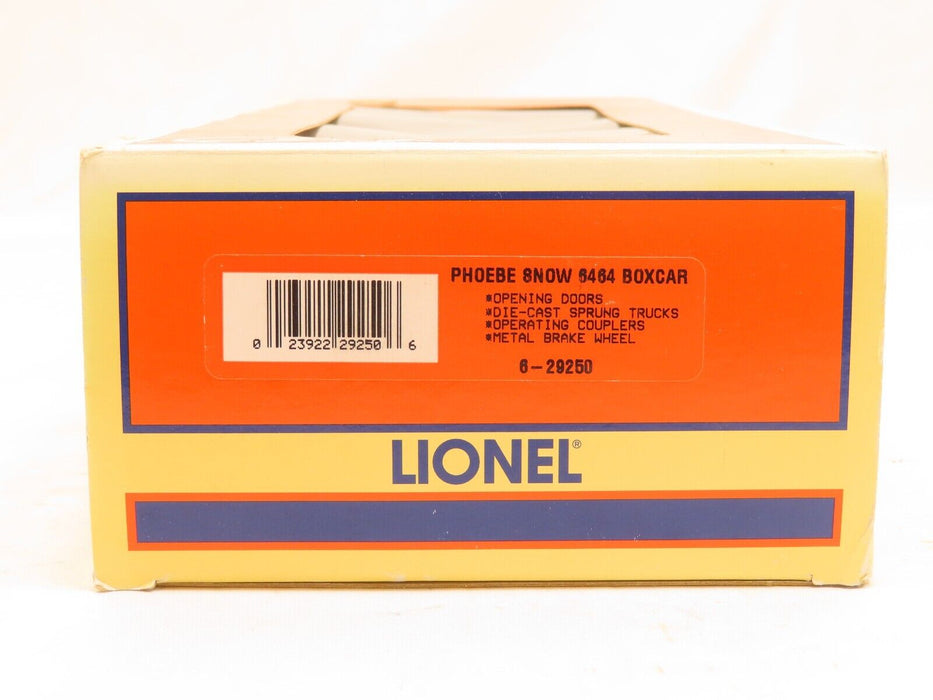 Lionel 6-29250 Phoebe Snow 6464 Boxcar NIB