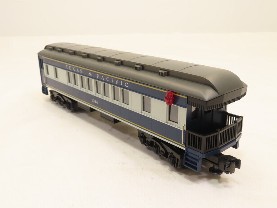 MTH 30-6223 Texas & Pacific Madison Observation Car LN