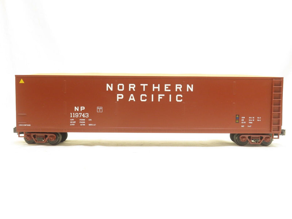 MTH 20-97502 Northern Pacific Wood Chip Hopper NIB