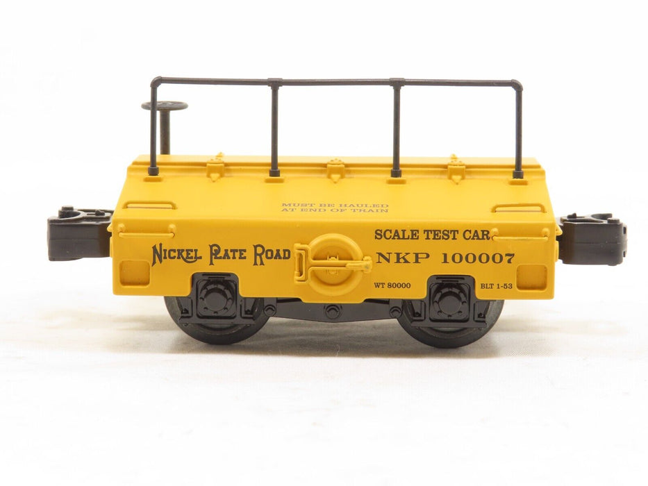 MTH 20-98252 Nickel Plate Road Die-Cast Test Car #100007 LN