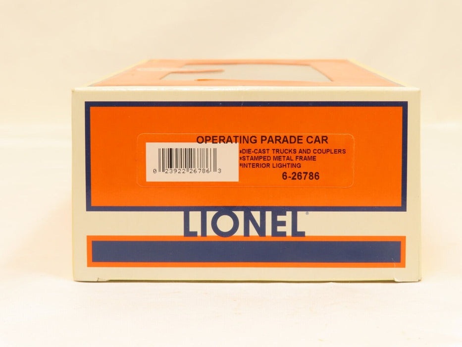 Lionel 6-26786 Operating Parade Car LN