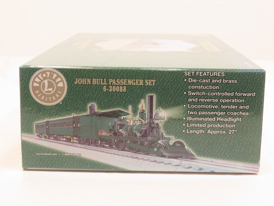 Lionel 6-30088 Heritage Series John Bull Passenger Set LN