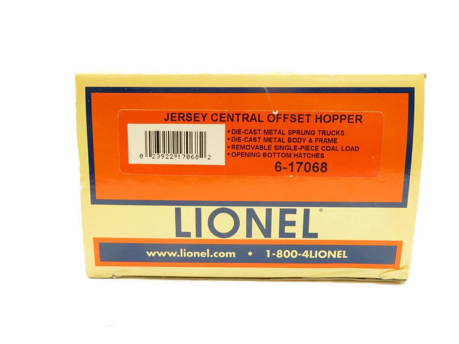 Lionel 6-17068 Jersey Central Offset Hopper NIB