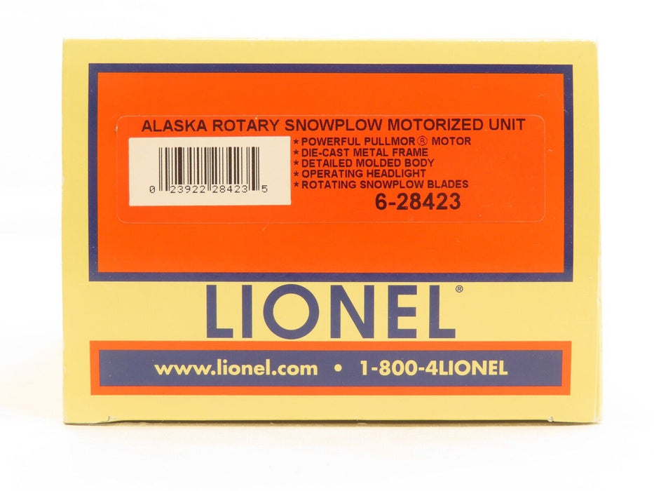 Lionel 6-28423 Alaska Rotary Snowplow Motorized Unit LN