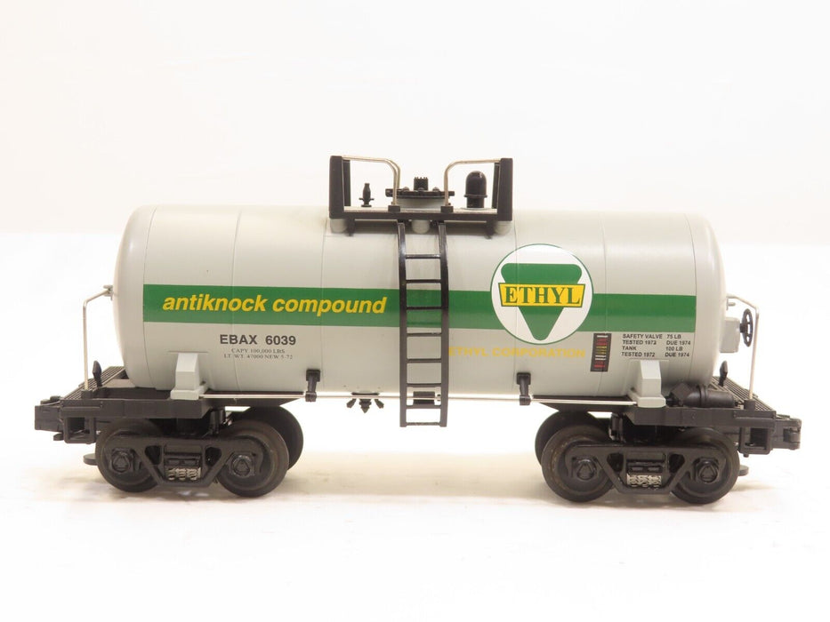 MTH 20-96005 Ethyl 8000 Gallon Tank Car LN