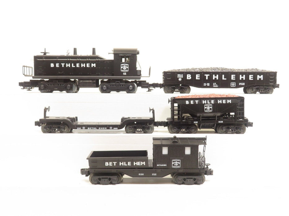 Lionel 6-21758 Bethlehem Steel Service Station Set Outer Box Faded LN