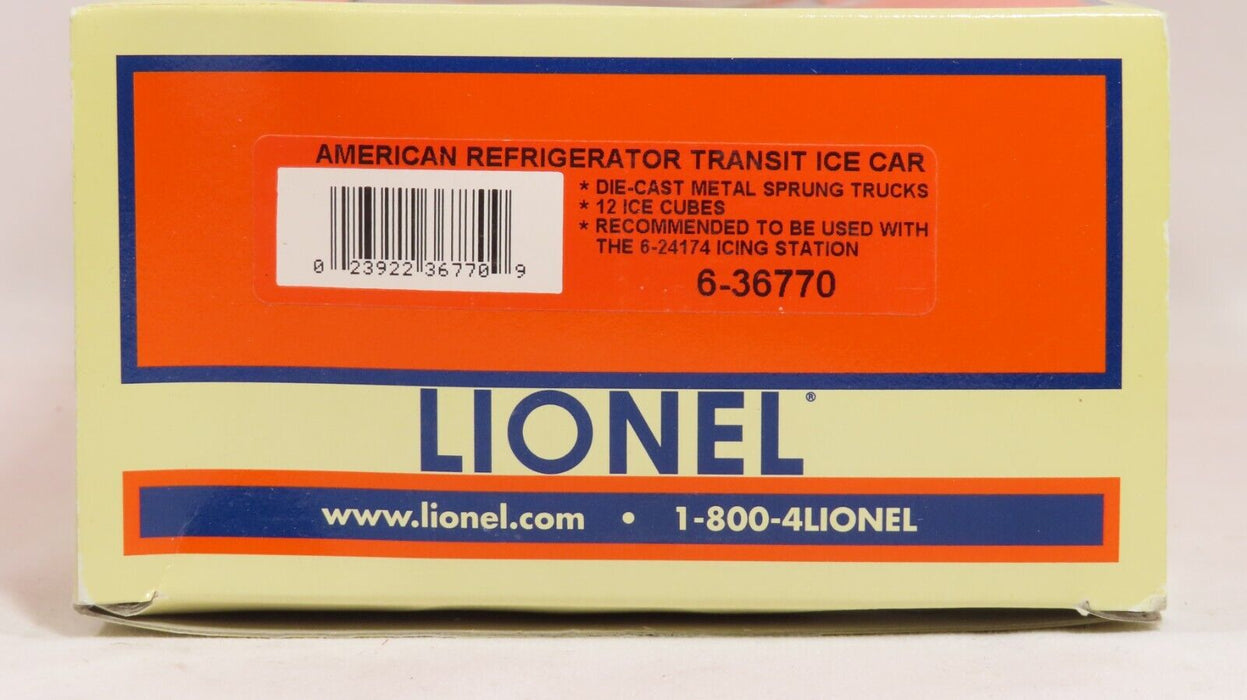 Lionel 6-36770 American Refrigerator Transit Ice Car LN
