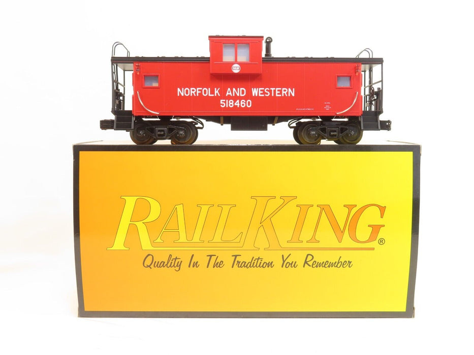 MTH 30-77368 Nortfolk & Western Extended Vision Caboose LN