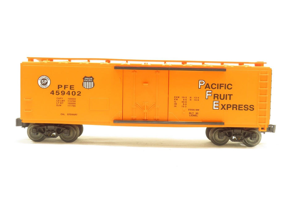 Lionel 6-52073 TTOS SW Cal-Stewart Std O PFE Reefer 1995 LN