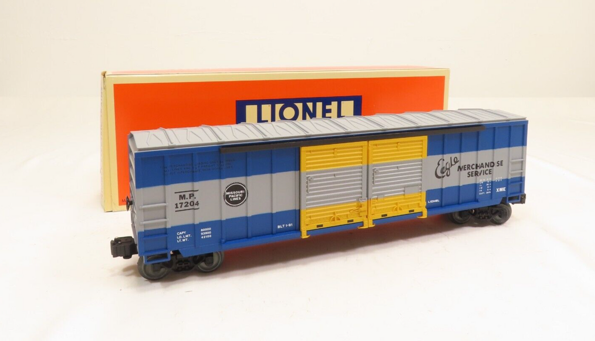 Lionel 6-17204 Missouri Pacific Double Door Boxcar LN