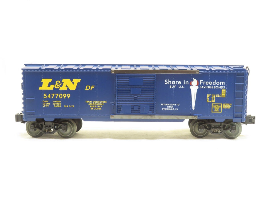 Lionel 6-52172 1999 TCA Museum L&N Boxcar NIB