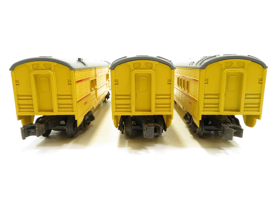 Lionel Lot of 3 Union Pacific Pass Cars (16071, 16068, 16069) LN 7742