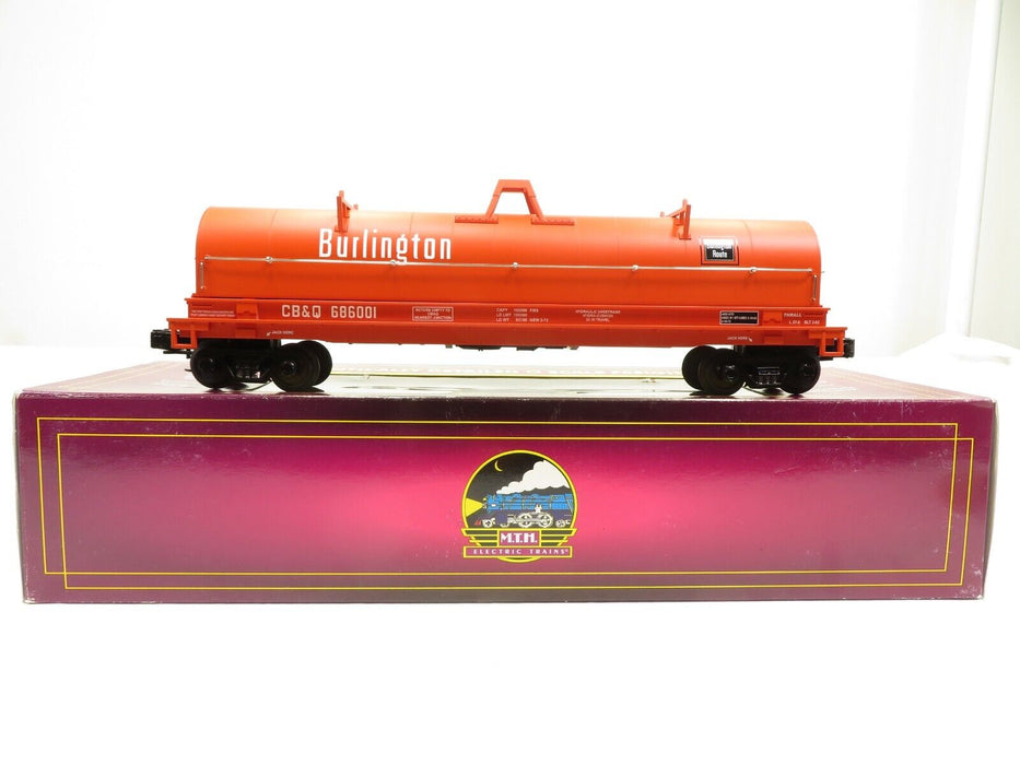 MTH 20-98262 Burlington Coil Car #686001 LN