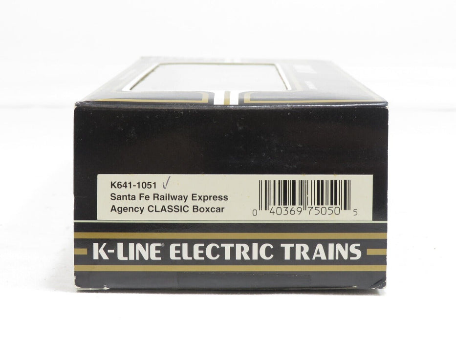 K-Line K641-1051 Santa Fe Railway Express Agency Boxcar LN