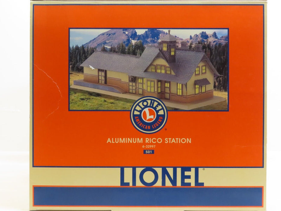 Lionel 6-32997 Aluminum Rico Station LN