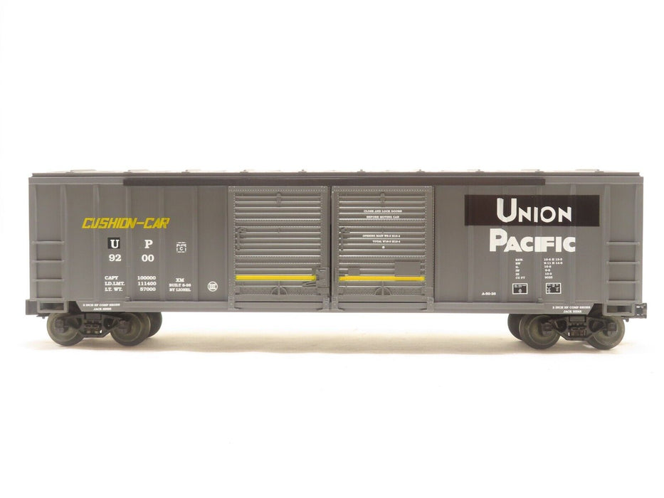 Lionel 6-17232 Southern Pacific / Union Pacific Merger Double Door Boxcar LN