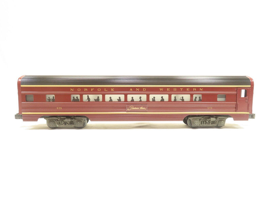 Lionel 6-9565 Norfolk & Western Passenger Car Aluminum NIB