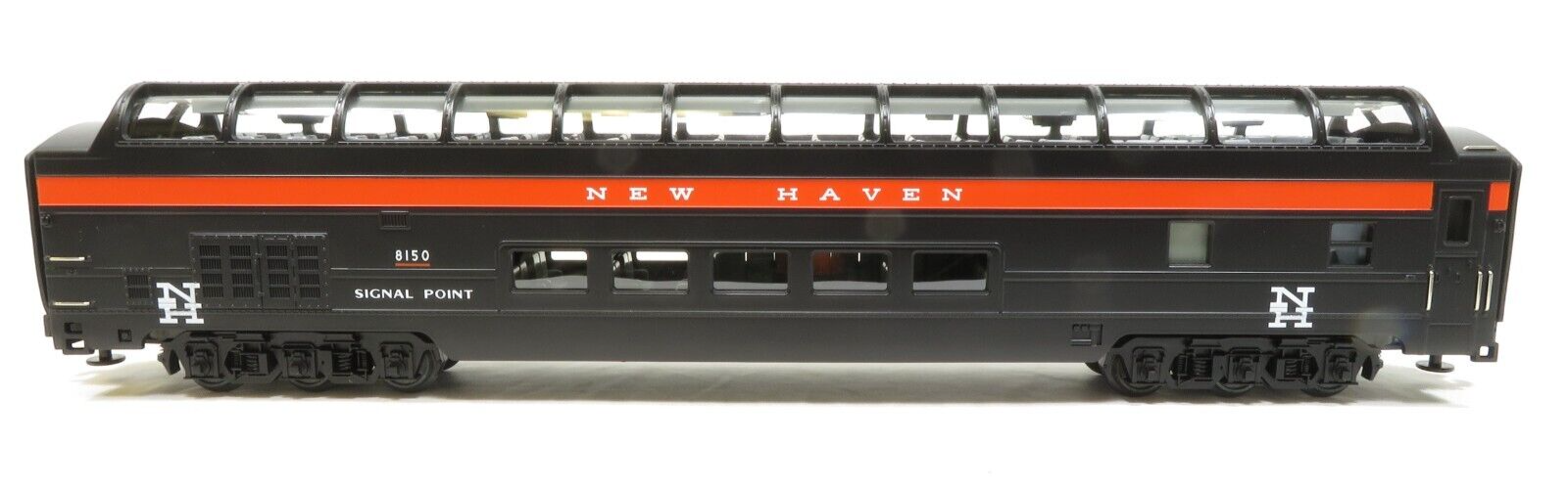MTH 20-6762 New Haven 70' Full Length Vista Dome Passenger Car - Smooth NIB