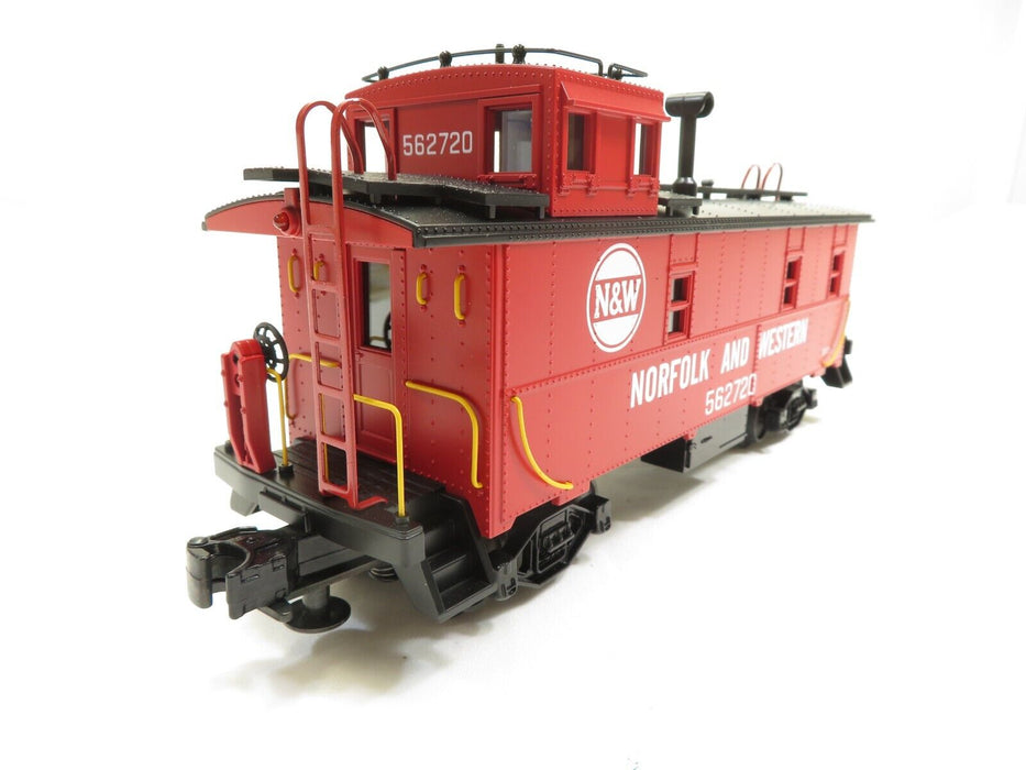 MTH 20-91027 Norfolk & Western Steel Caboose LN