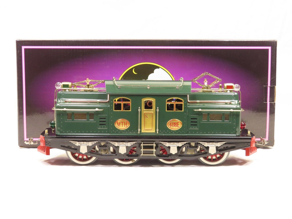 MTH 10-1131-1 Tinplate Traditions Lionel #408E Engine Dark Green LN