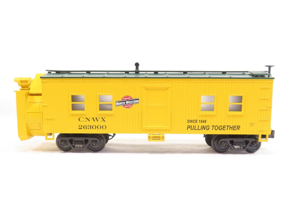 MTH 30-7921 Chicago Northwestern Rotary Snow Plow LN