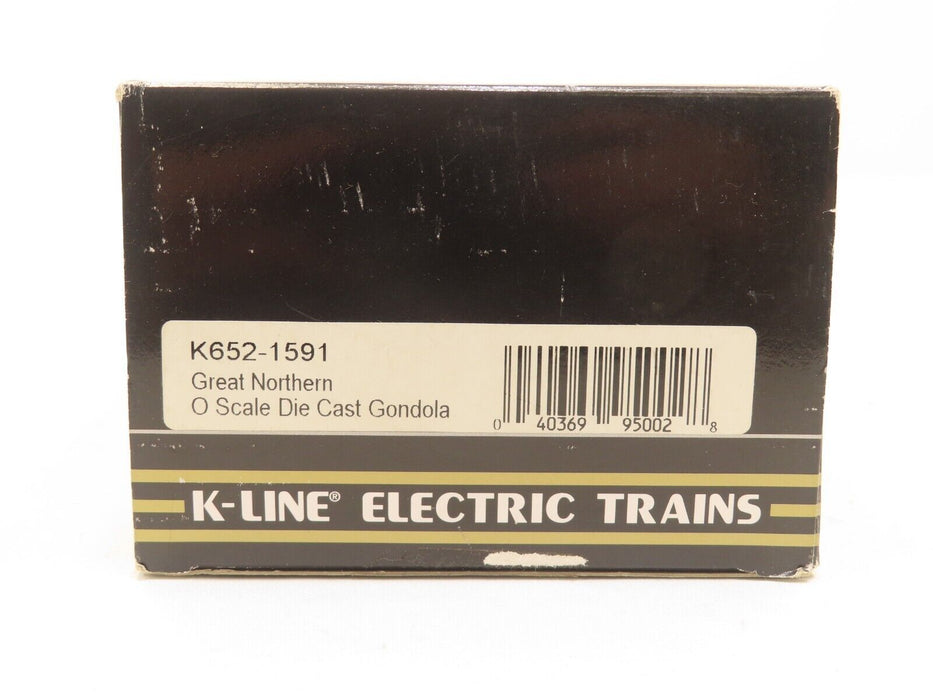 K-Line K652-1591 Great Northern Die Cast Gondola LN