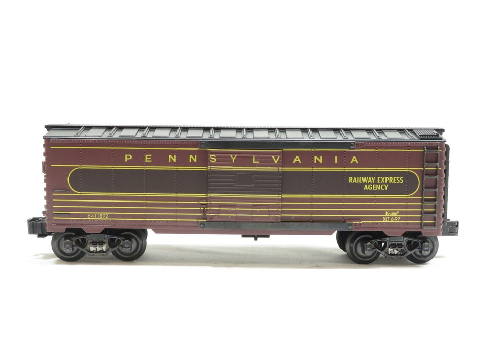 K-Line K641-1892 KCC PRR Express Classic Boxcar LN