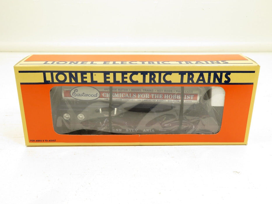 Lionel 6-52083 Eastwood Chemicals Tanker w/Flatcar NIB