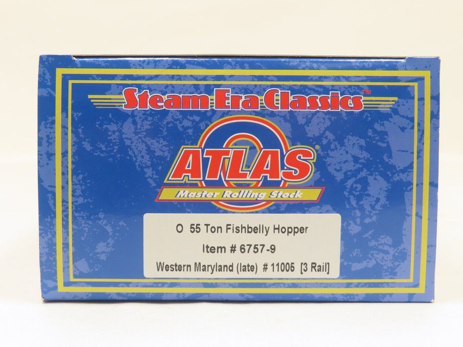 Atlas 6757-9 Western Maryland 55 Ton Fishbelly Hopper #11005 NIB